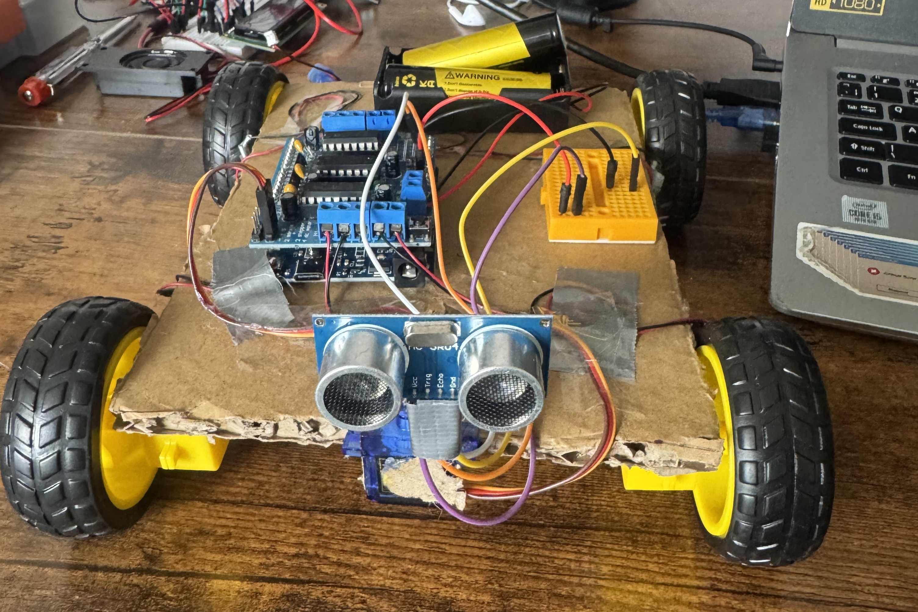 Obstacle Avoidance Robot thumbnail